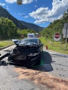 Verkehrsunfall mit 4 verletzten Personen
